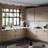 Профиль-ручка 32мм (L=60мм) крепление саморезами черный матовый (краска RAL 9005) Профиль-ручка 32мм (L=60мм) крепление саморезами черный матовый (краска RAL 9005)