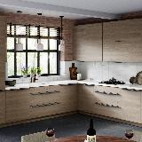 Профиль-ручка L=896мм крепление саморезами графит (краска) Профиль-ручка L=896мм крепление саморезами графит (краска)