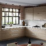 Профиль-ручка крепление саморезами алюминий матовый (анод), L-3000мм Профиль-ручка крепление саморезами алюминий матовый (анод), L-3000мм