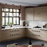 Профиль-ручка крепление саморезами алюминий матовый (анод), L-3000мм Профиль-ручка крепление саморезами алюминий матовый (анод), L-3000мм