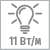 Мощность 11 Вт на 1 м.п.