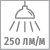 Световой поток 250 лм на м