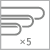 5 вешал для брюк