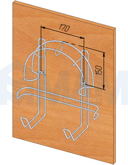 Установка держателя аксессуаров для пылесоса (артикул HV1GR)