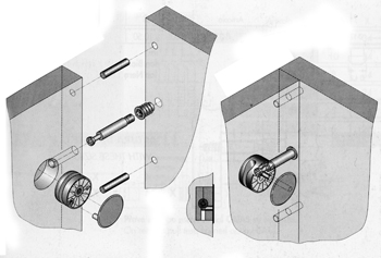 Эксцентриковая стяжка